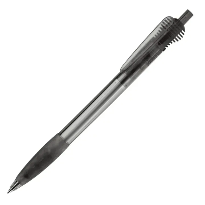 Cosmo ball pen transparent rubber round clip - LT87624 (N0402)